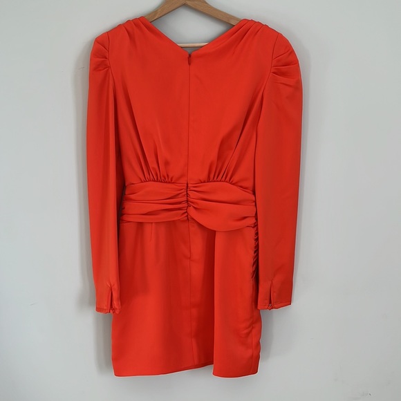 NWT NICHOLAS x REVOLVE Gathered Dress in Poppy. Size 4. - Picture 6 of 8